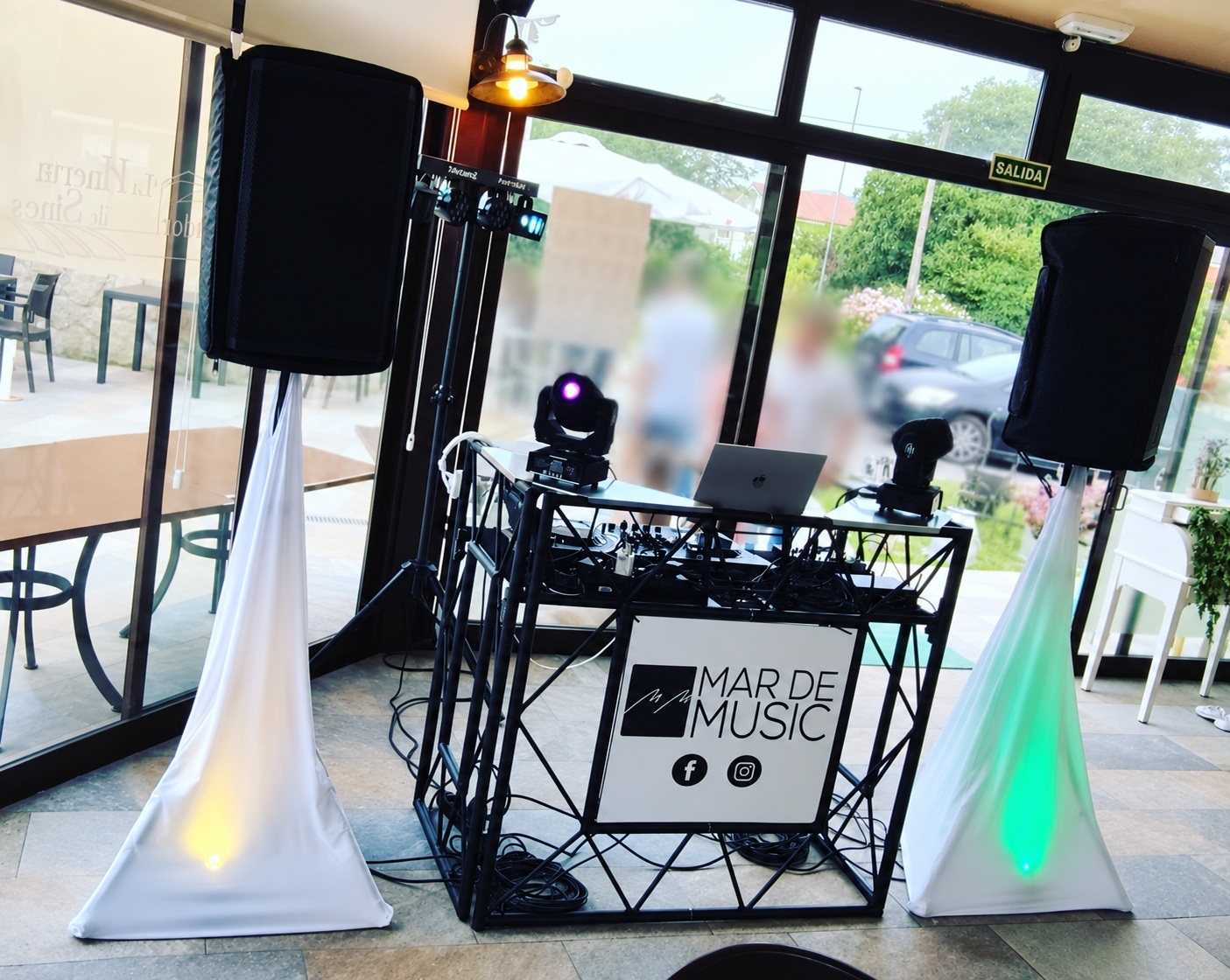 Montaje Pack Básico MAR DE MUSIC DJ Bodas